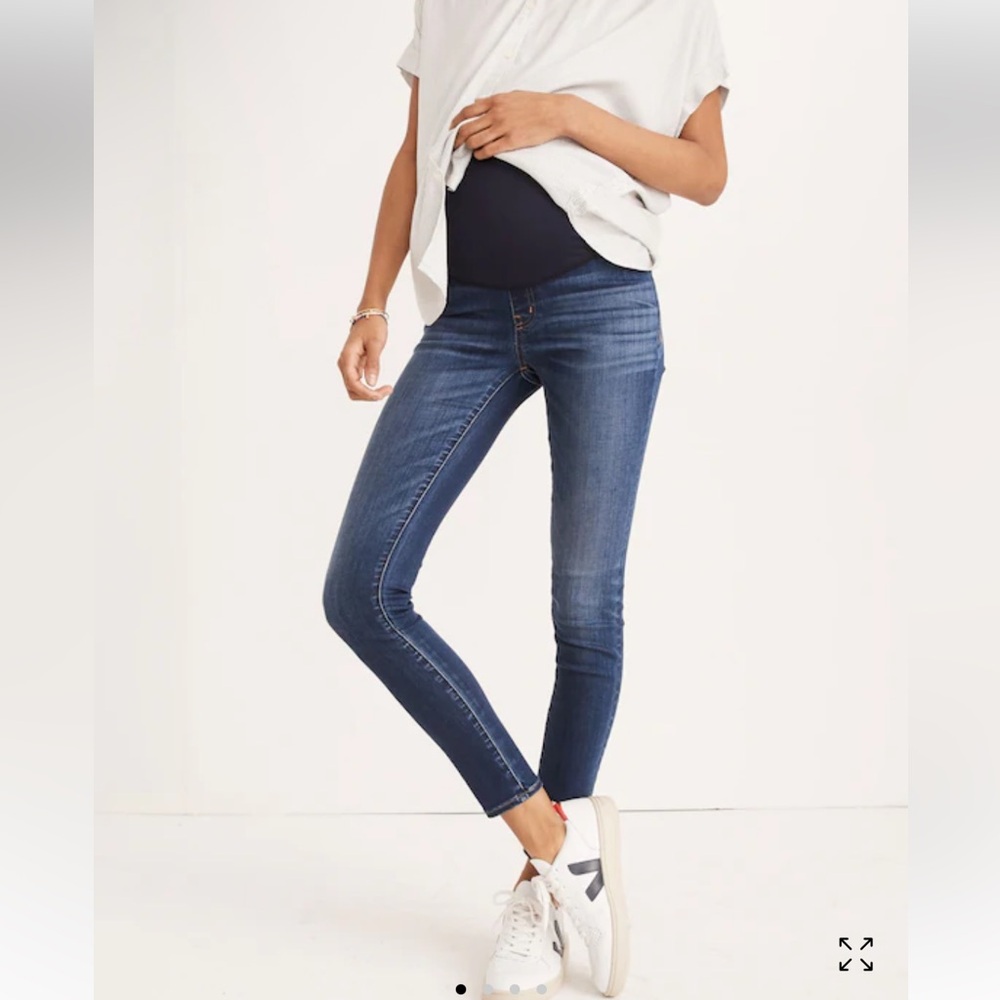 Madewell Maternity Over-the-Belly Skinny Jeans - Size 26